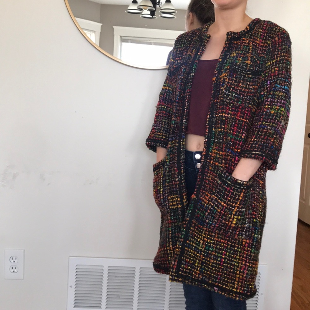 Fun and colorful jacket!